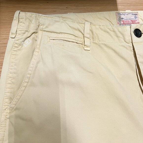 GANT "THE HUGGER" COTTON TWILL CHINOS - Picture 4 of 6